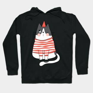 Cute Christmas Cat - Xmas Gifts Hoodie